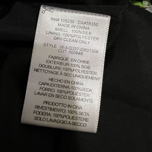 *EQUIPMENT* Large New w Tags Women's Semi Sheer Long Sleeve Button-Down Floral D - Picture 15 of 16